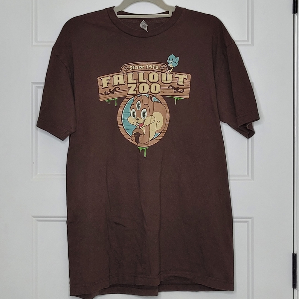 Vintage Shirt.Woot Fall Out Zoo 3 Eyed Squirrel XL T-Shirt